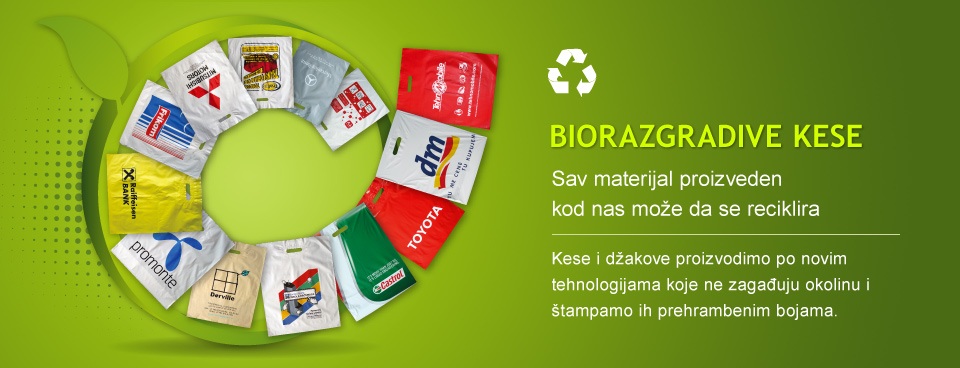 Proizvodi napravljeni od 100% recikliranih materijala