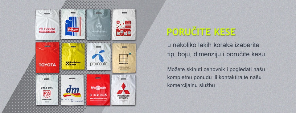 Poručivanje reklamnih kesa sa štampom brendova - izbor dimenzije, boje i tipa